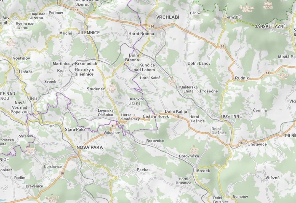 Prodej pozemku 6.511 m², Čistá u Horek, Liberecký kraj Prodej pozemku 6.511 m², Čistá u Horek, Liberecký kraj