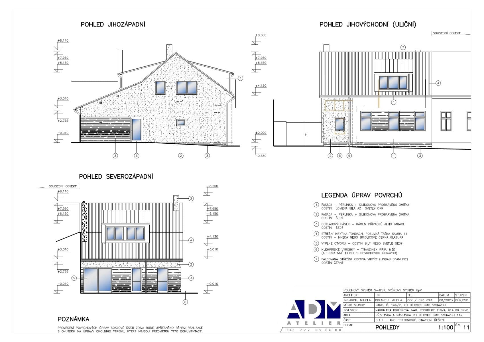Prodej domu 150 m², pozemek 652 m², Kollárova, Bílovice nad Svitavou, Jihomoravský kraj Prodej domu 150 m², pozemek 652 m², Kollárova, Bílovice nad Svitavou, Jihomoravský kraj