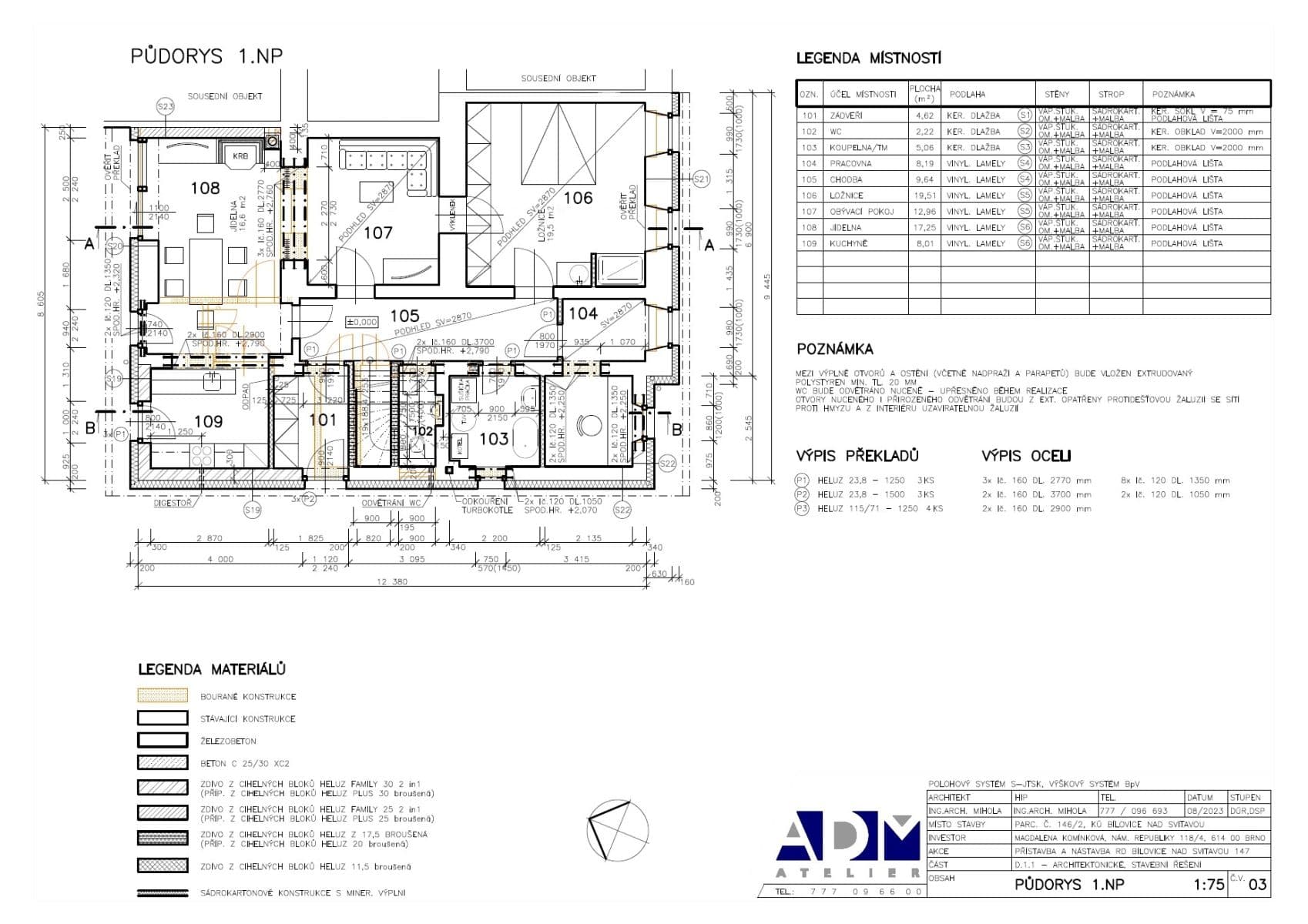 Prodej domu 150 m², pozemek 652 m², Kollárova, Bílovice nad Svitavou, Jihomoravský kraj Prodej domu 150 m², pozemek 652 m², Kollárova, Bílovice nad Svitavou, Jihomoravský kraj