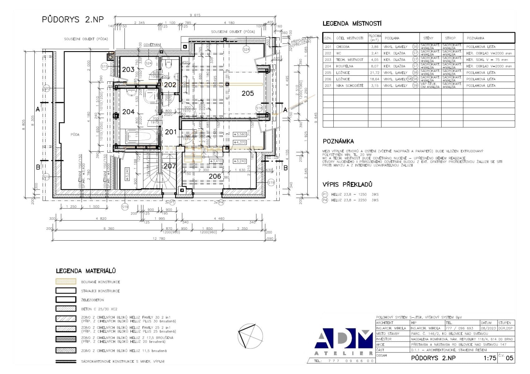 Prodej domu 150 m², pozemek 652 m², Kollárova, Bílovice nad Svitavou, Jihomoravský kraj Prodej domu 150 m², pozemek 652 m², Kollárova, Bílovice nad Svitavou, Jihomoravský kraj
