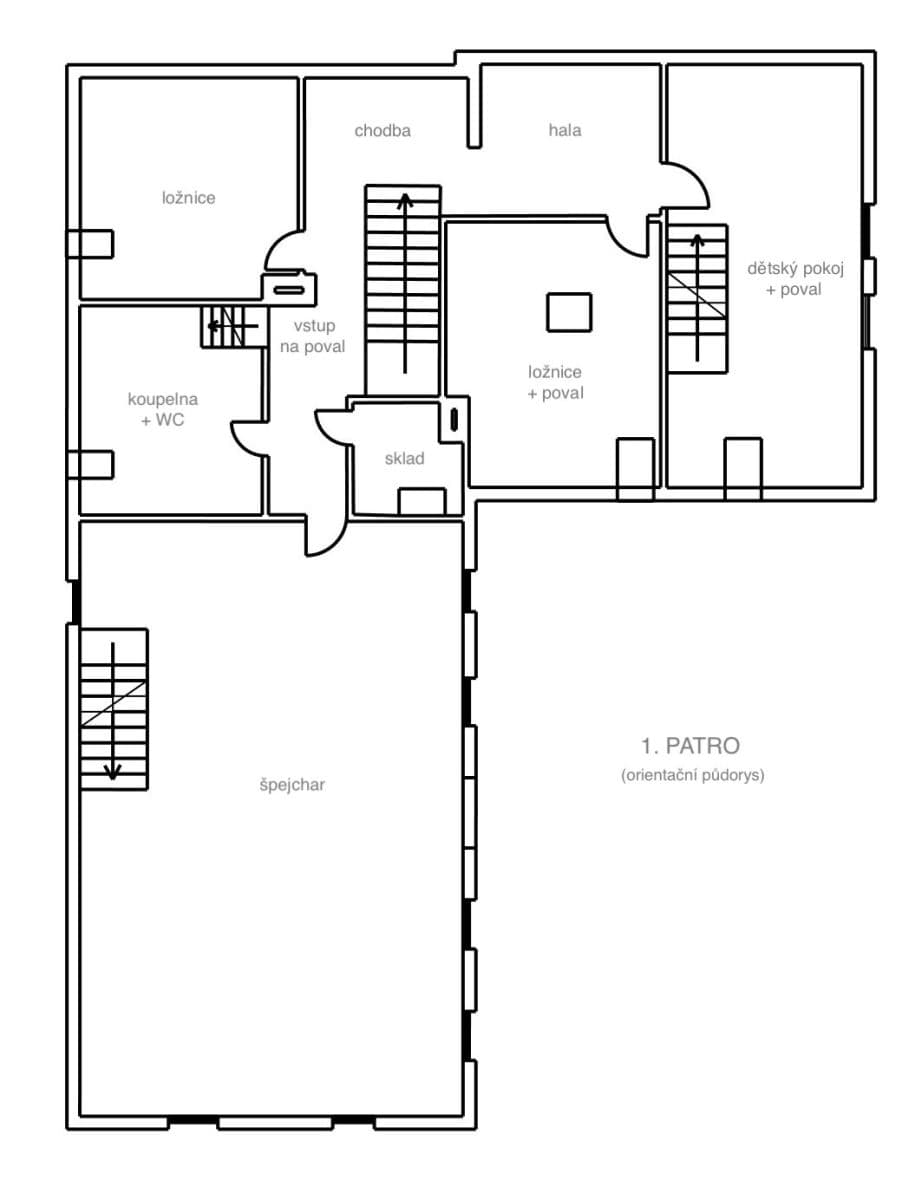 Prodej domu 300 m², pozemek 3.500 m², Vidim, Středočeský kraj Prodej domu 300 m², pozemek 3.500 m², Vidim, Středočeský kraj