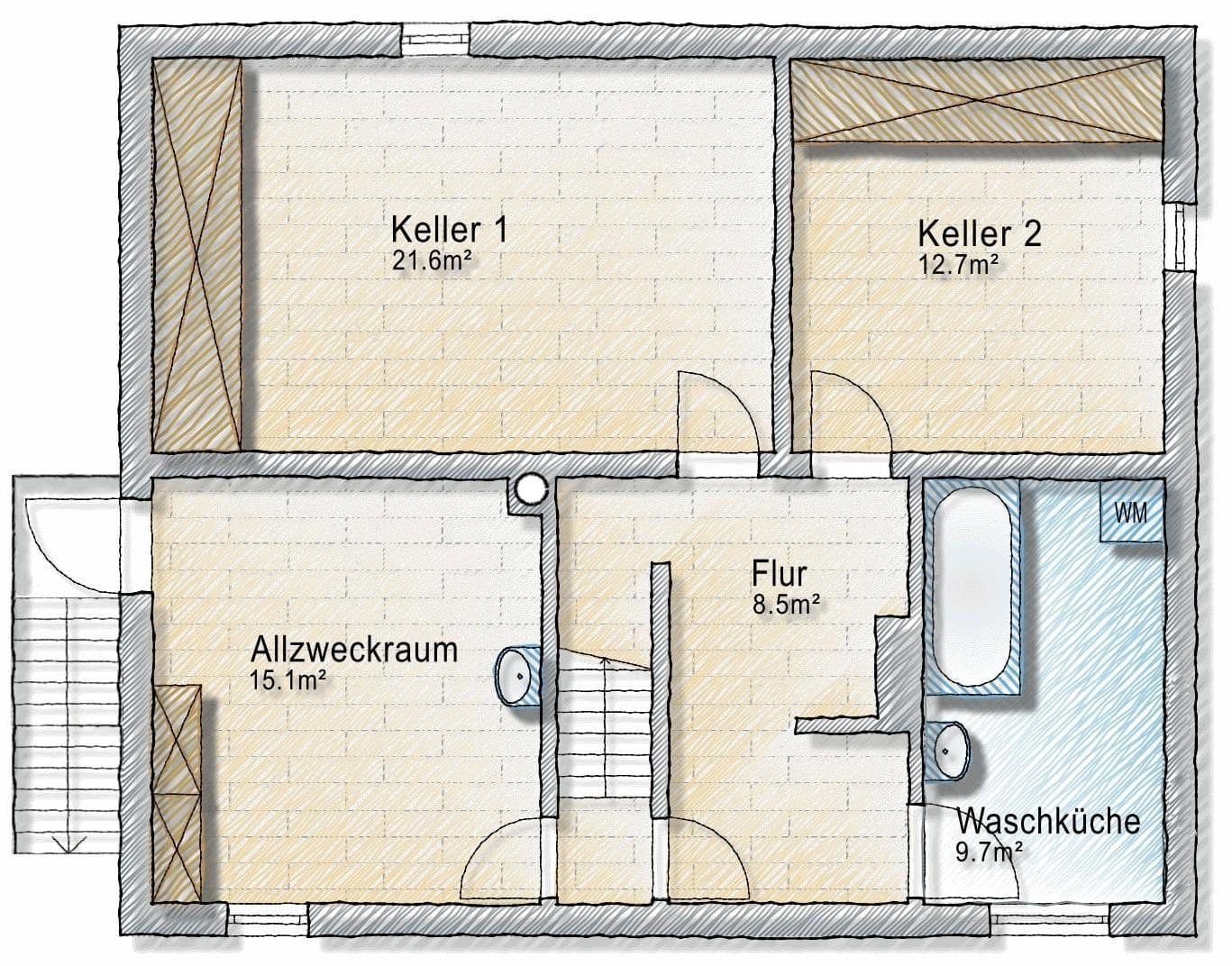 Prodej domu 105 m², pozemek 625 m², Königsberger Straße 16, Salzgitter Lebenstedt, Dolní Sasko Prodej domu 105 m², pozemek 625 m², Königsberger Straße 16, Salzgitter Lebenstedt, Dolní Sasko