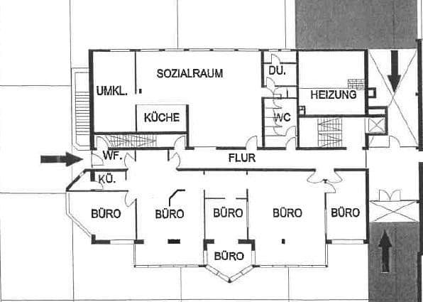 Pronájem kanceláře 500 m², Bültenweg 19, Adendorf, Dolní Sasko Pronájem kanceláře 500 m², Bültenweg 19, Adendorf, Dolní Sasko