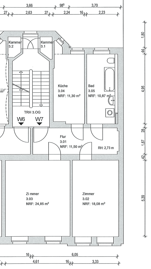 Prodej bytu 2+1 76 m², Jakobstraße 17, Zhořelec, Sasko Prodej bytu 2+1 76 m², Jakobstraße 17, Zhořelec, Sasko