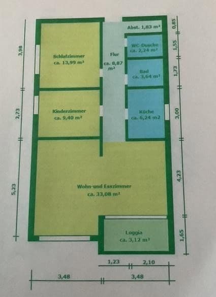 Pronájem bytu 3+1 82 m², Hamburg, Hamburg Pronájem bytu 3+1 82 m², Hamburg, Hamburg