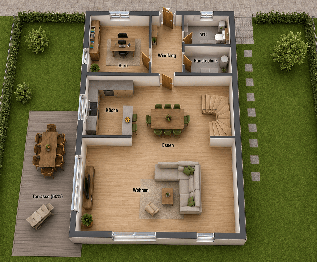 Prodej domu 275 m², pozemek 2.263 m², Simbach, Bavorsko Prodej domu 275 m², pozemek 2.263 m², Simbach, Bavorsko