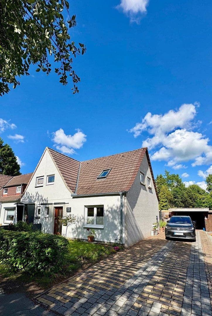 Prodej domu 85 m², pozemek 293 m², Heideweg 15, Flensburg, Šlesvicko-Holštýnsko Prodej domu 85 m², pozemek 293 m², Heideweg 15, Flensburg, Šlesvicko-Holštýnsko