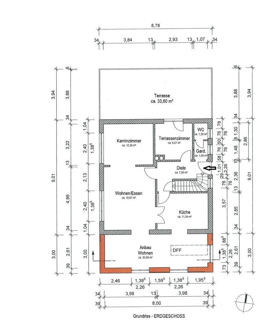 Pronájem domu 148 m², pozemek 4.958 m², Grambek, Šlesvicko-Holštýnsko Pronájem domu 148 m², pozemek 4.958 m², Grambek, Šlesvicko-Holštýnsko