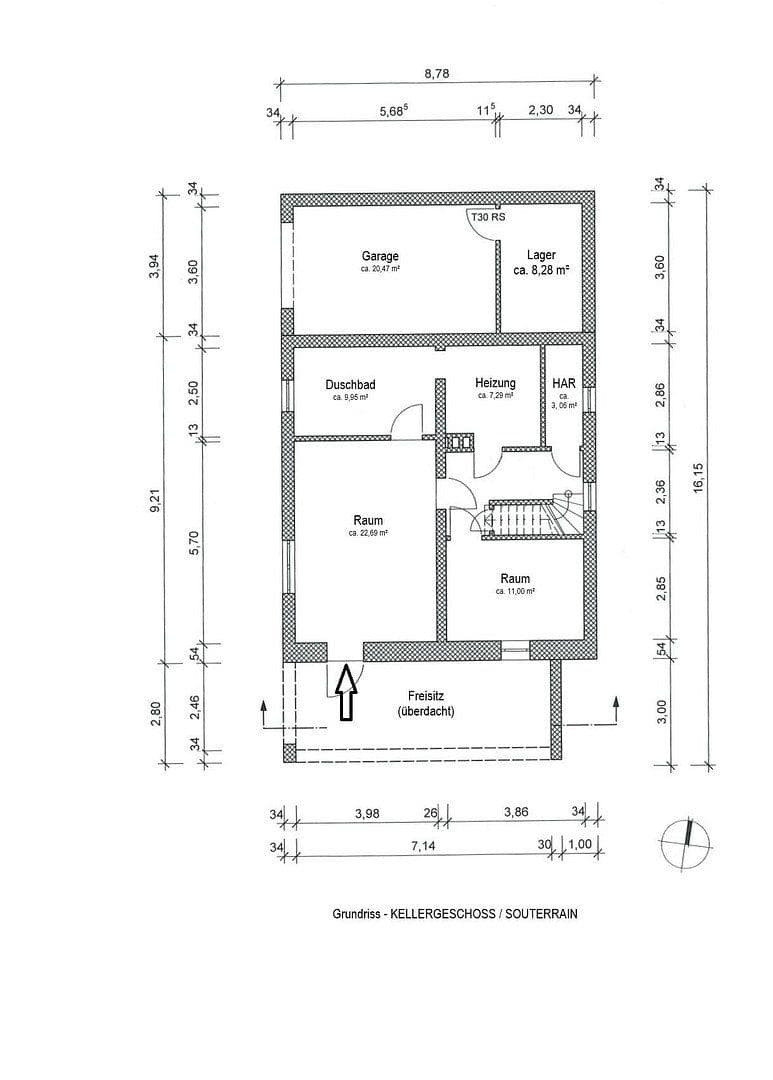 Pronájem domu 148 m², pozemek 4.958 m², Grambek, Šlesvicko-Holštýnsko Pronájem domu 148 m², pozemek 4.958 m², Grambek, Šlesvicko-Holštýnsko
