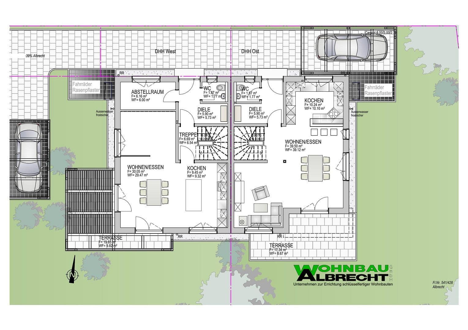 Prodej domu 161 m², pozemek 368 m², Raubling - Nicklheim, Bavorsko Prodej domu 161 m², pozemek 368 m², Raubling - Nicklheim, Bavorsko