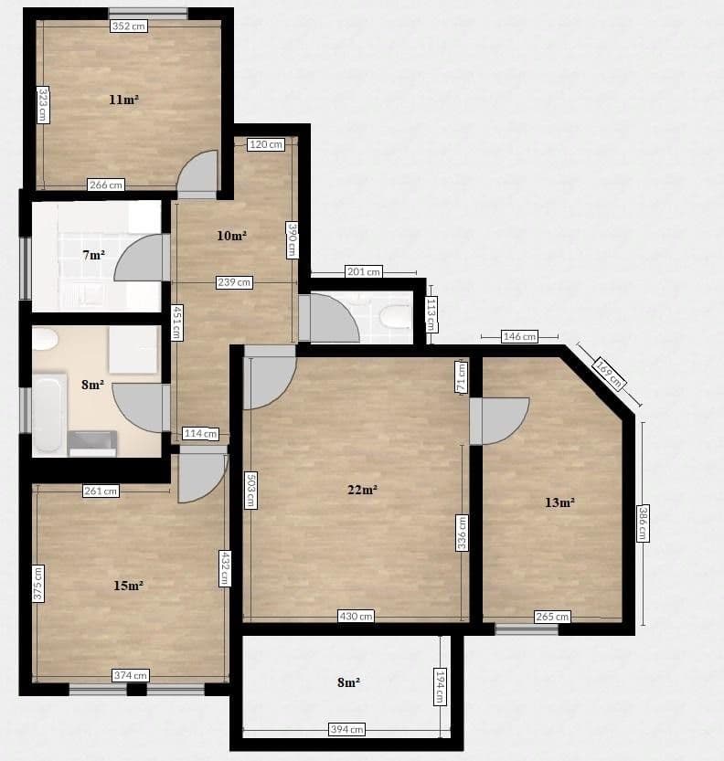 Pronájem bytu 4+1 90 m², Am Briel 64, Konstanz, Bádensko-Württembersko Pronájem bytu 4+1 90 m², Am Briel 64, Konstanz, Bádensko-Württembersko