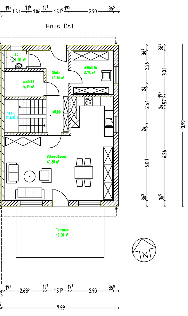 Pronájem domu 170 m², pozemek 250 m², Ettringen, Bavorsko Pronájem domu 170 m², pozemek 250 m², Ettringen, Bavorsko