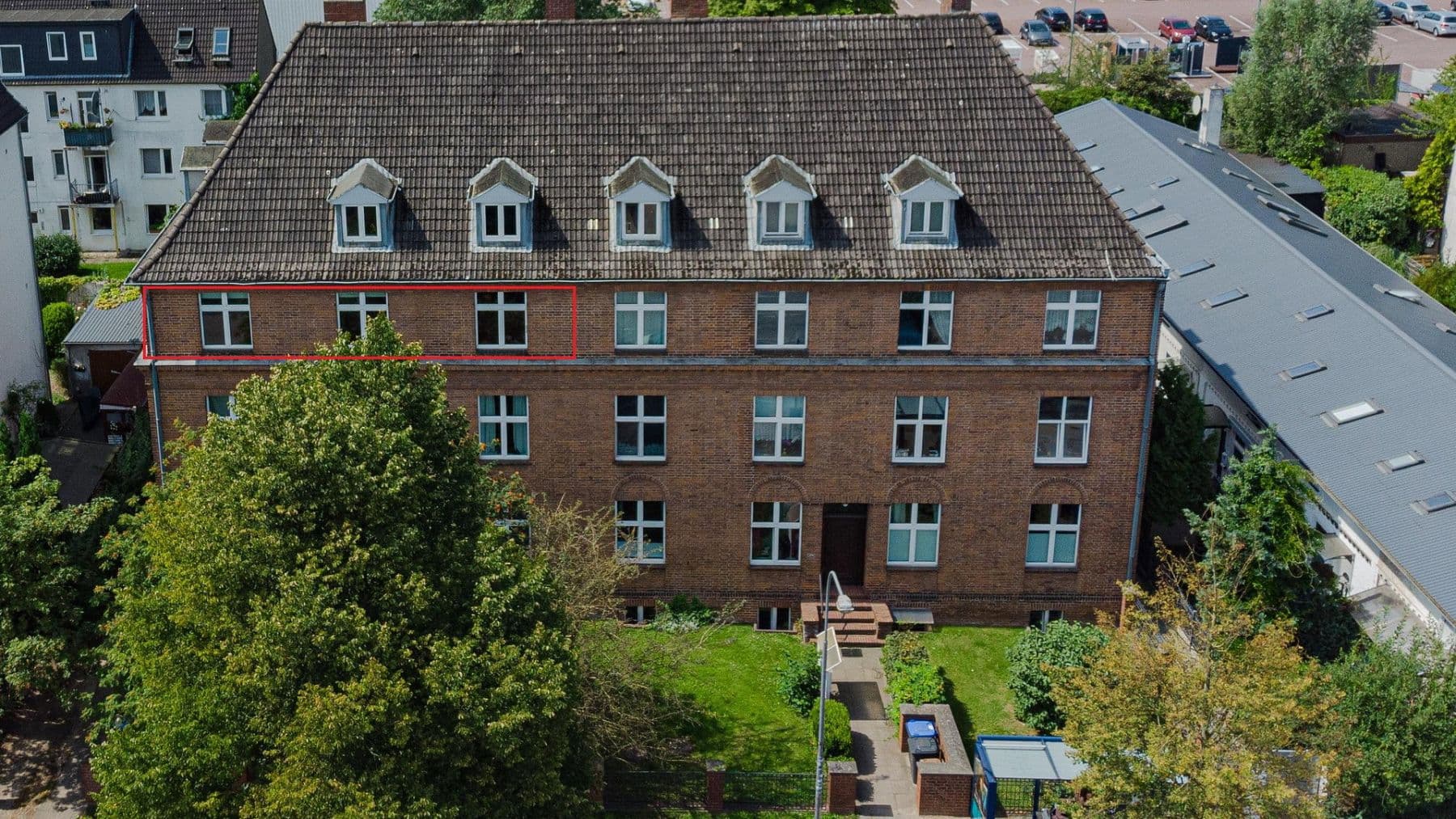 Prodej bytu 3+1 92 m², Schwartauer Allee 121, Lübeck, Šlesvicko-Holštýnsko Prodej bytu 3+1 92 m², Schwartauer Allee 121, Lübeck, Šlesvicko-Holštýnsko