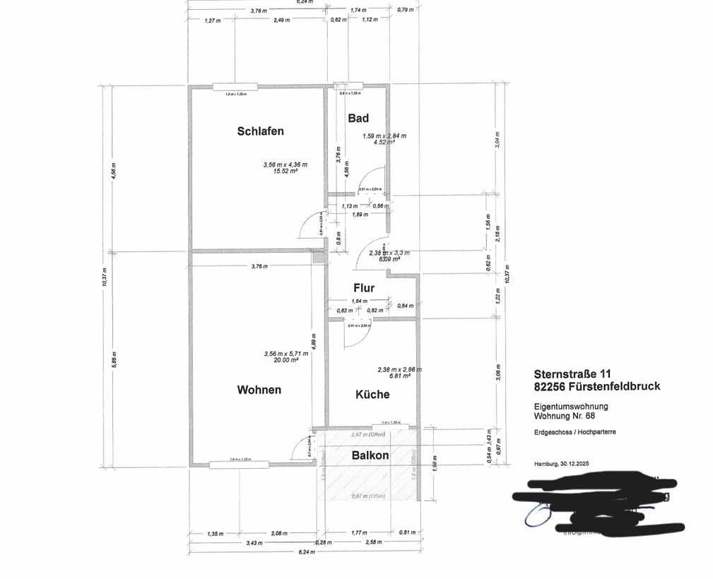 Prodej bytu 2+1 54 m², Fürstenfeldbruck, Bavorsko Prodej bytu 2+1 54 m², Fürstenfeldbruck, Bavorsko