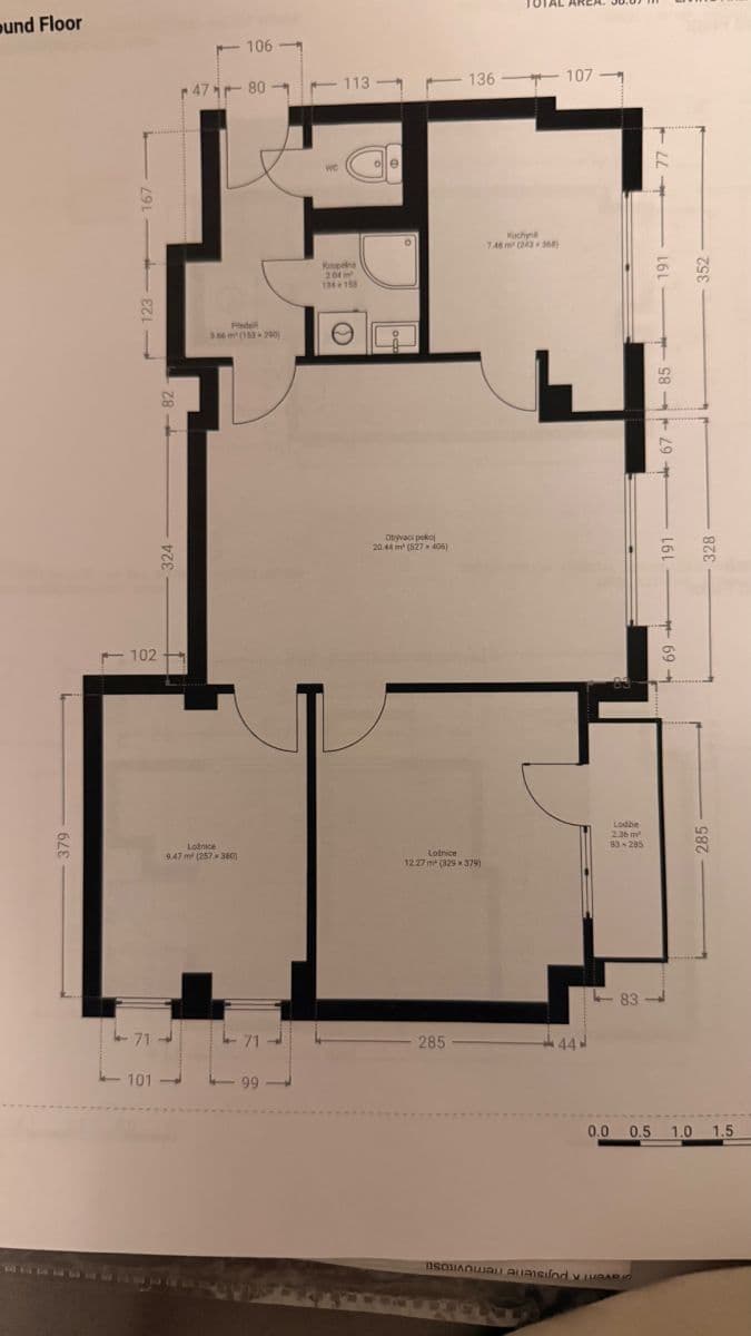 Pronájem bytu 3+1 60 m², U zastávky, Praha, Praha Pronájem bytu 3+1 60 m², U zastávky, Praha, Praha