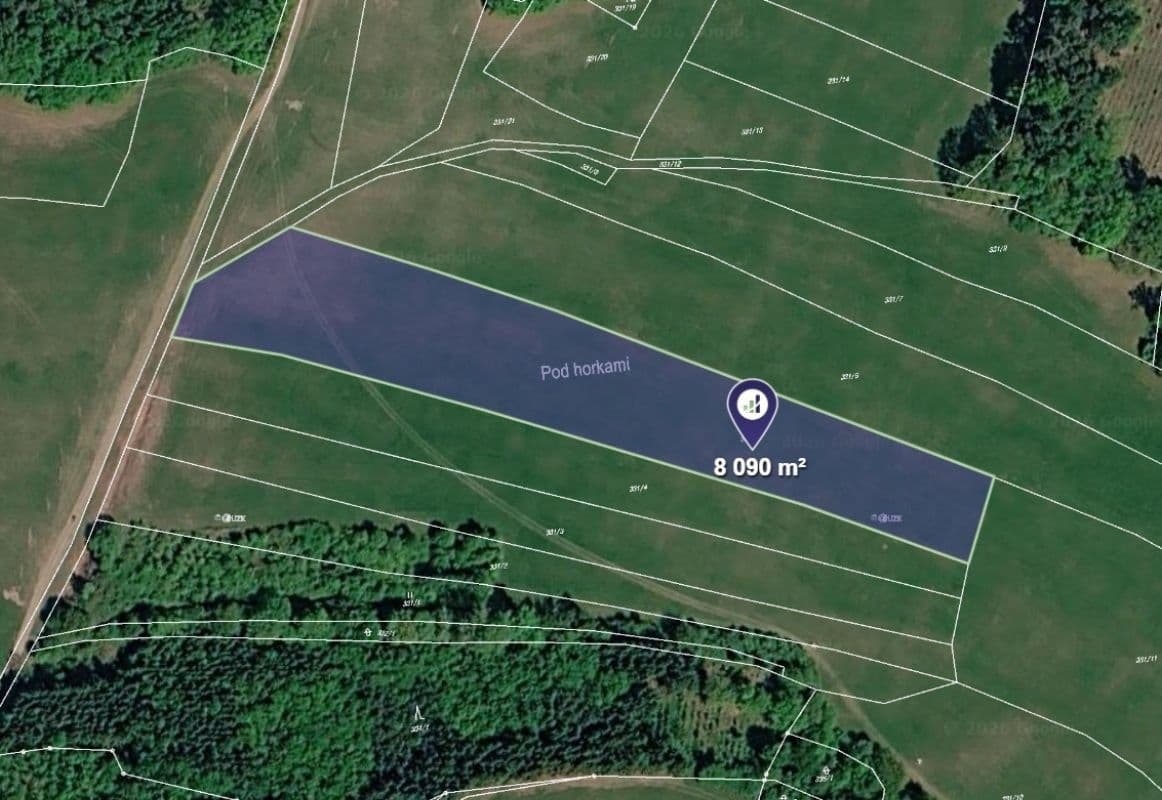Prodej pozemku 34.959 m², Žernovník, Jihomoravský kraj Prodej pozemku 34.959 m², Žernovník, Jihomoravský kraj