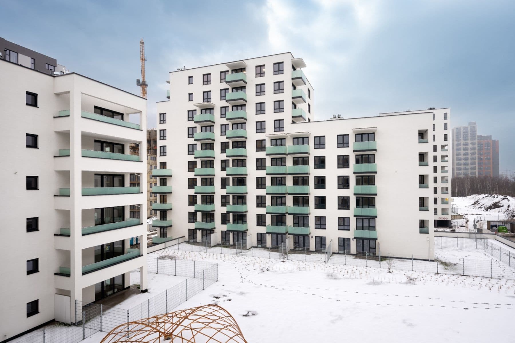 Pronájem bytu 1+kk 32 m², Pod Harfou, Praha, Praha Pronájem bytu 1+kk 32 m², Pod Harfou, Praha, Praha