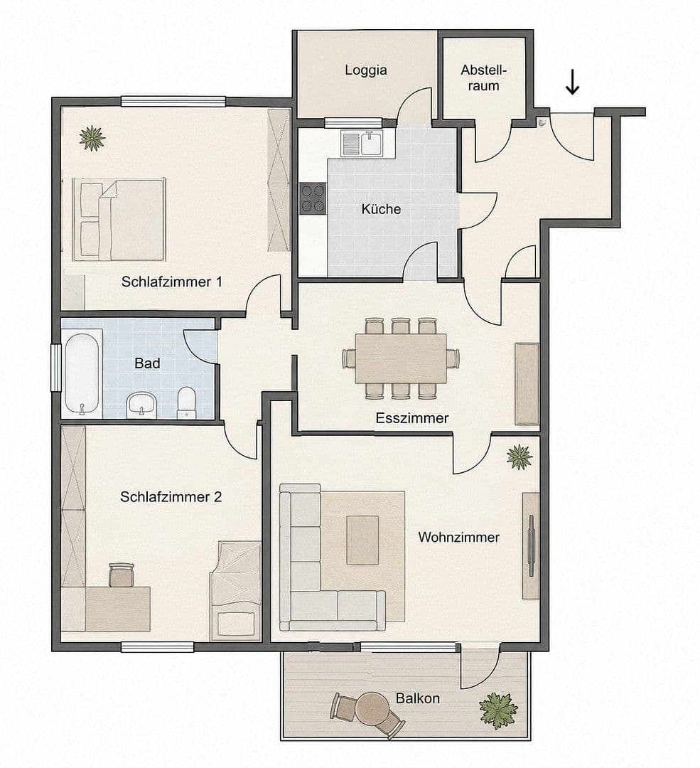 Prodej bytu 3+kk 90 m², Hamburg, Hamburg Prodej bytu 3+kk 90 m², Hamburg, Hamburg