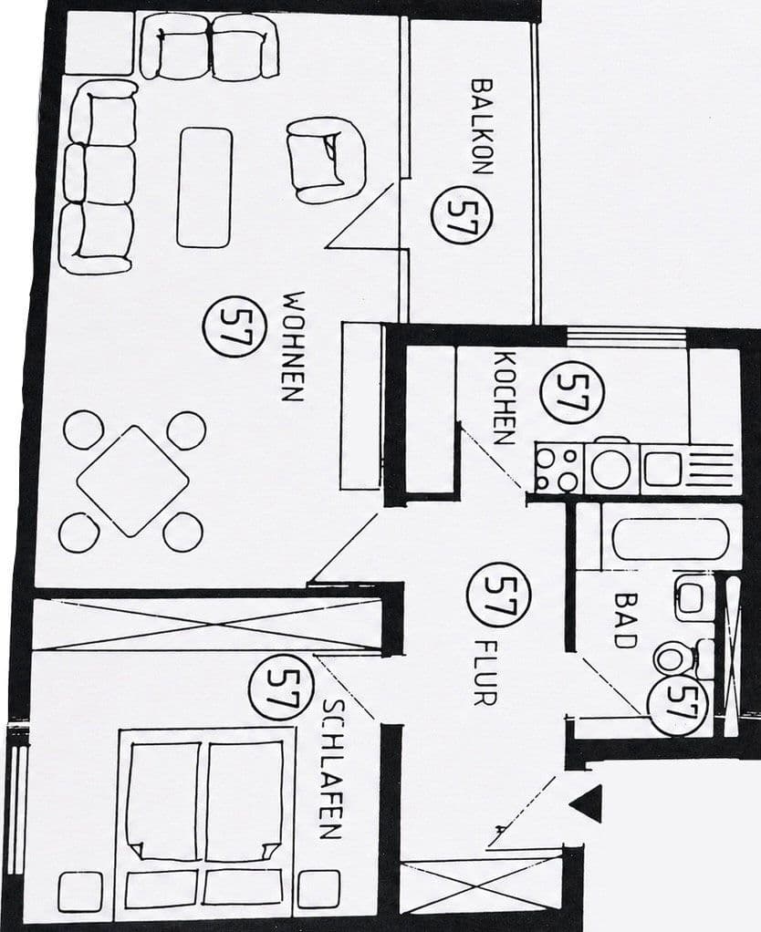 Prodej bytu 2+1 62 m², Hannover, Dolní Sasko Prodej bytu 2+1 62 m², Hannover, Dolní Sasko