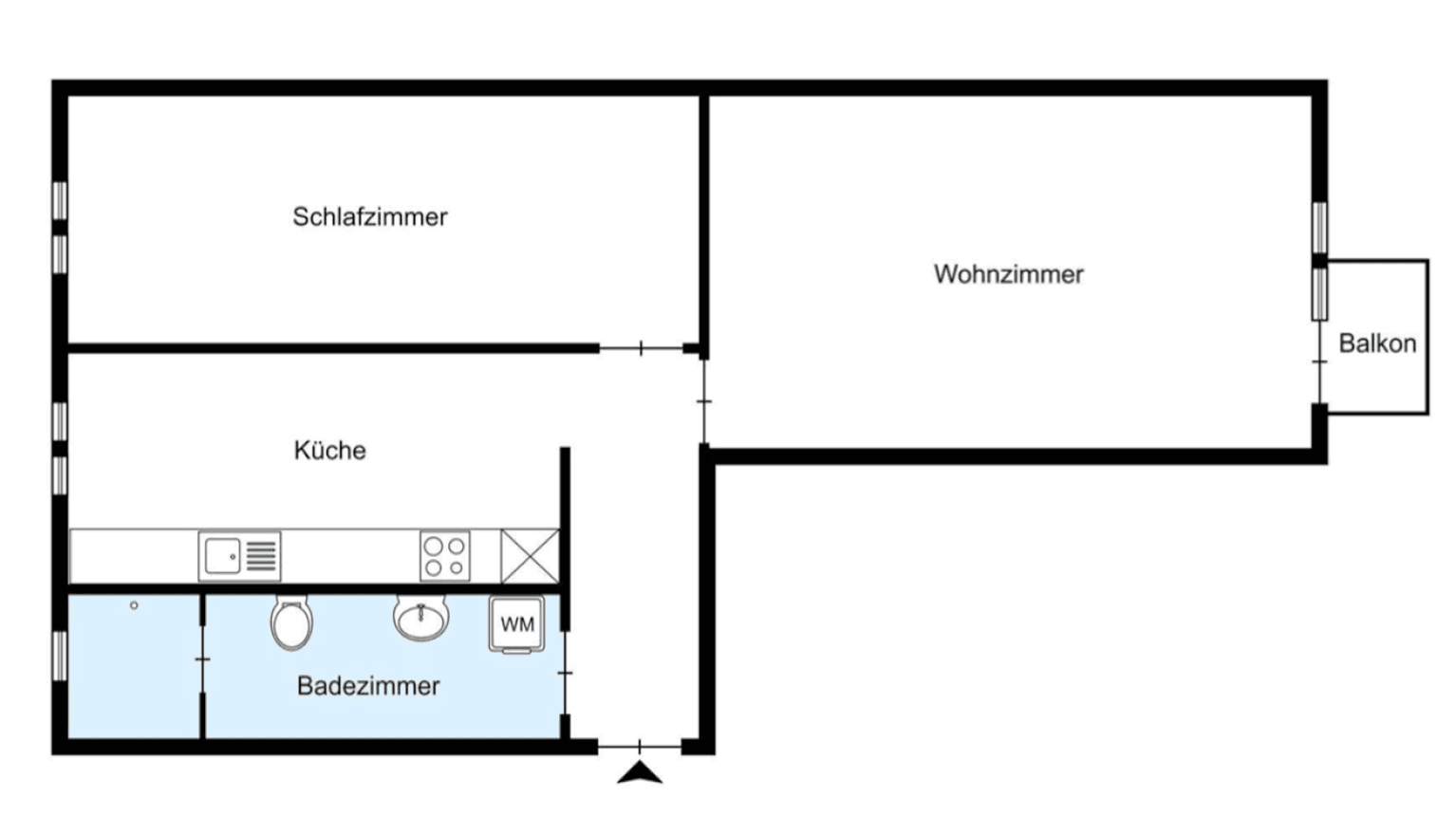 Pronájem bytu 2+1 53 m², Berlin, Berlín Pronájem bytu 2+1 53 m², Berlin, Berlín