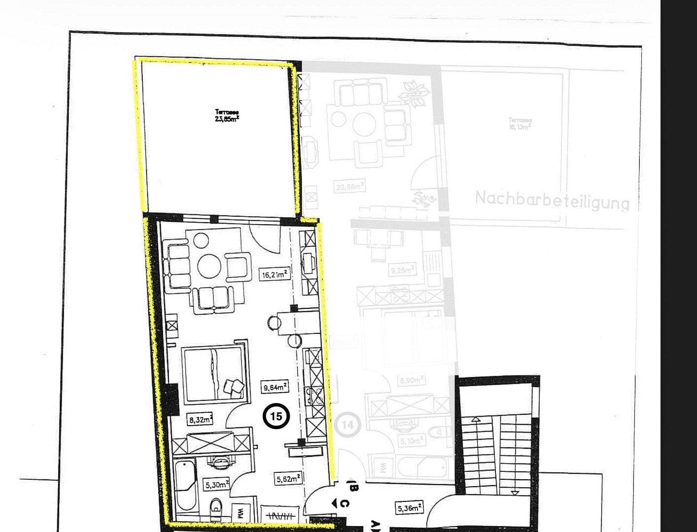 Pronájem bytu 1+kk 59 m², Cottbus, Braniborsko Pronájem bytu 1+kk 59 m², Cottbus, Braniborsko