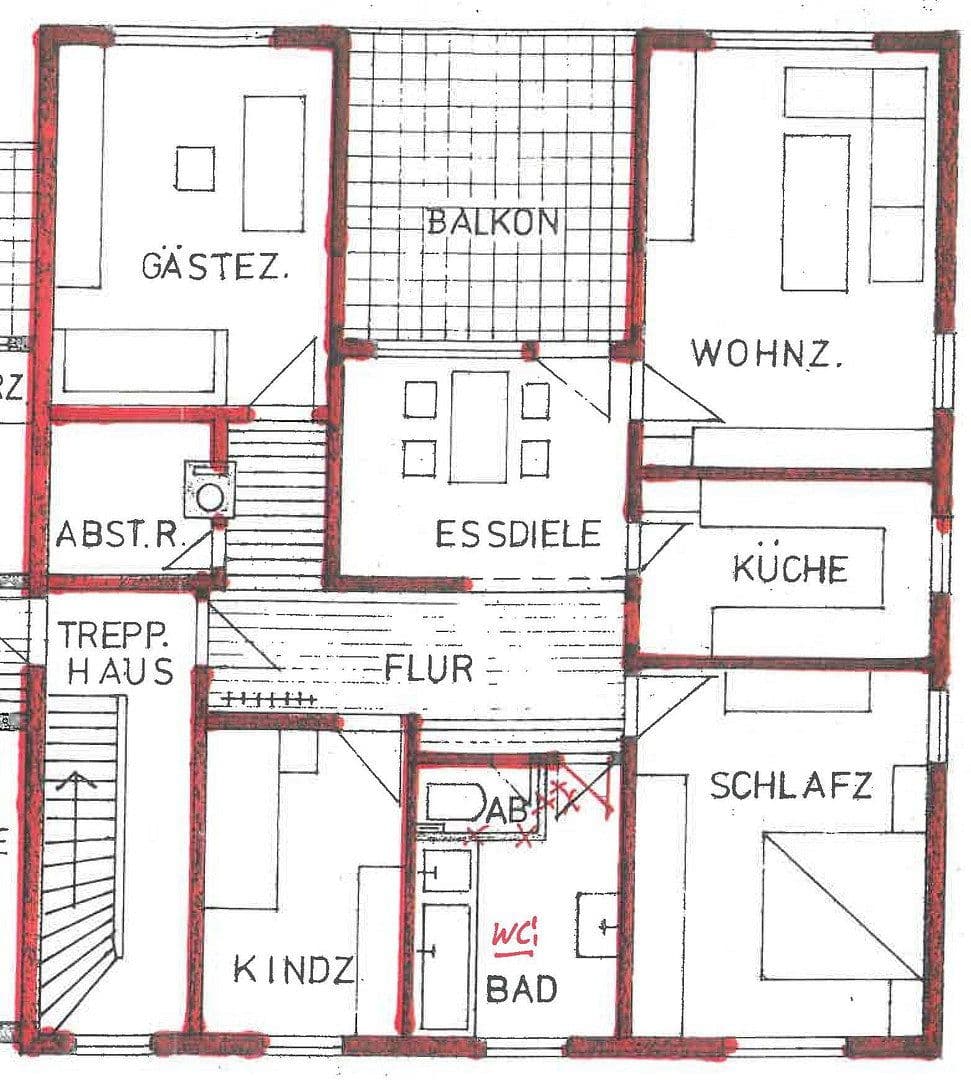 Pronájem bytu 4+kk 122 m², Obere Straße 20, Sulz am Neckar, Bádensko-Württembersko Pronájem bytu 4+kk 122 m², Obere Straße 20, Sulz am Neckar, Bádensko-Württembersko
