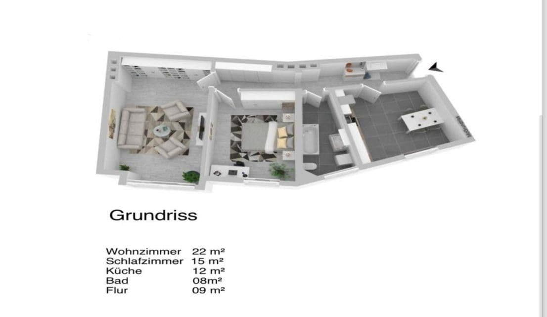 Prodej bytu 2+kk 66 m², Brücken Str. 27, Augsburg, Bavorsko Prodej bytu 2+kk 66 m², Brücken Str. 27, Augsburg, Bavorsko