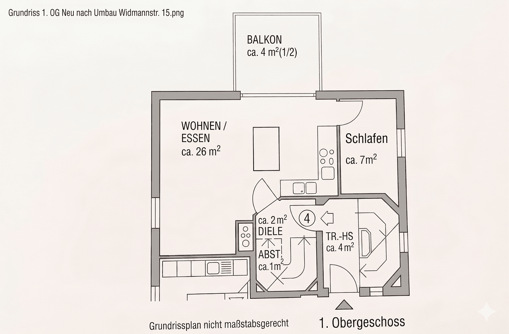 Prodej bytu 3+1 70 m², Widmannstraße 15, München, Bavorsko Prodej bytu 3+1 70 m², Widmannstraße 15, München, Bavorsko