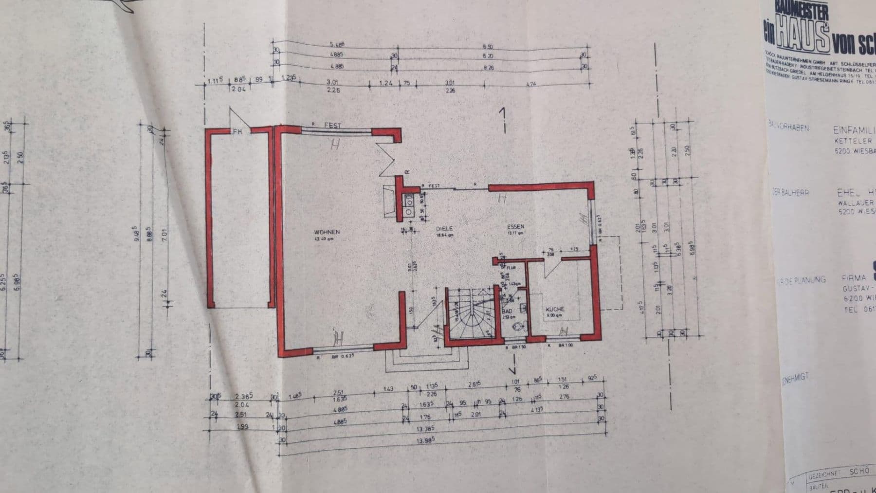 Prodej domu 162 m², pozemek 461 m², Wiesbaden, Hessen Prodej domu 162 m², pozemek 461 m², Wiesbaden, Hessen