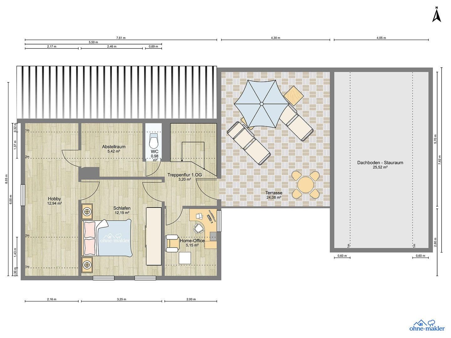 Prodej domu 91 m², pozemek 247 m², Windsbach, Bavorsko Prodej domu 91 m², pozemek 247 m², Windsbach, Bavorsko