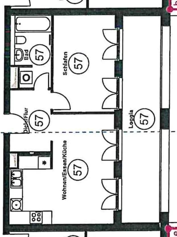 Pronájem bytu 2+1 56 m², Berlin, Berlín Pronájem bytu 2+1 56 m², Berlin, Berlín