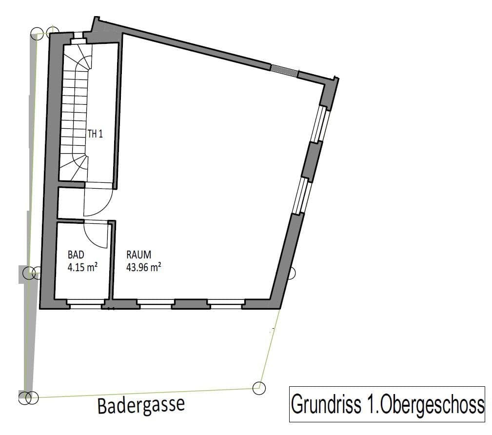 Pronájem kanceláře 48 m², Aschaffenburg, Bavorsko Pronájem kanceláře 48 m², Aschaffenburg, Bavorsko