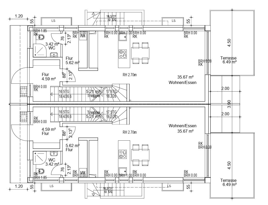 Pronájem domu 170 m², pozemek 508 m², Rembrandstraße 67, Blankenfelde-Mahlow, Braniborsko Pronájem domu 170 m², pozemek 508 m², Rembrandstraße 67, Blankenfelde-Mahlow, Braniborsko