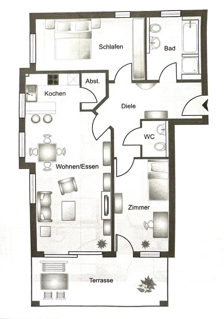 Prodej bytu 3+1 89 m², Holzgerlingen, Bádensko-Württembersko Prodej bytu 3+1 89 m², Holzgerlingen, Bádensko-Württembersko