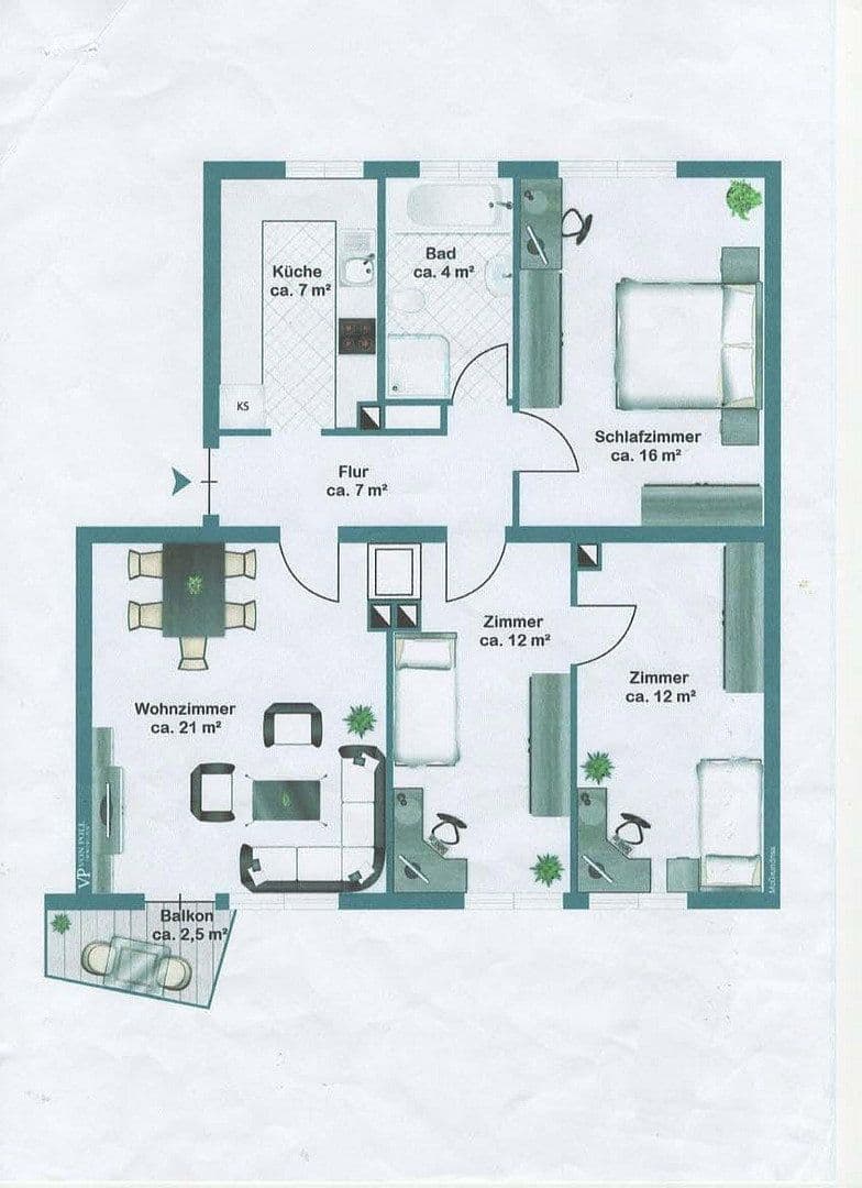 Prodej bytu 4+1 80 m², Frankfurt am Main, Hessen Prodej bytu 4+1 80 m², Frankfurt am Main, Hessen