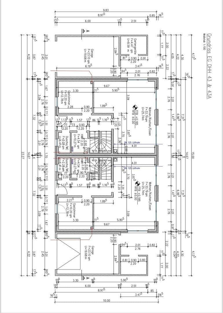 Pronájem domu 130 m², pozemek 400 m², Große Straße 43, Gehrden, Dolní Sasko Pronájem domu 130 m², pozemek 400 m², Große Straße 43, Gehrden, Dolní Sasko