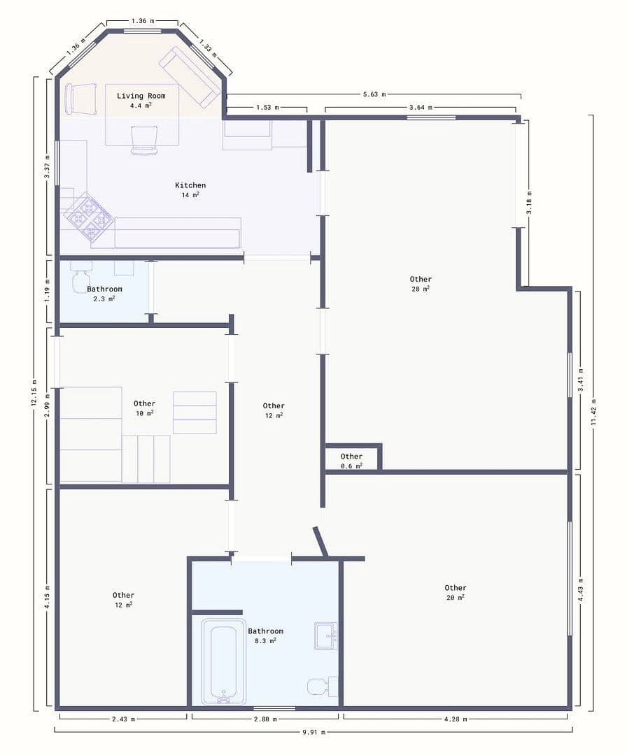 Pronájem bytu 3+1 102 m², Kastl, Bavorsko Pronájem bytu 3+1 102 m², Kastl, Bavorsko