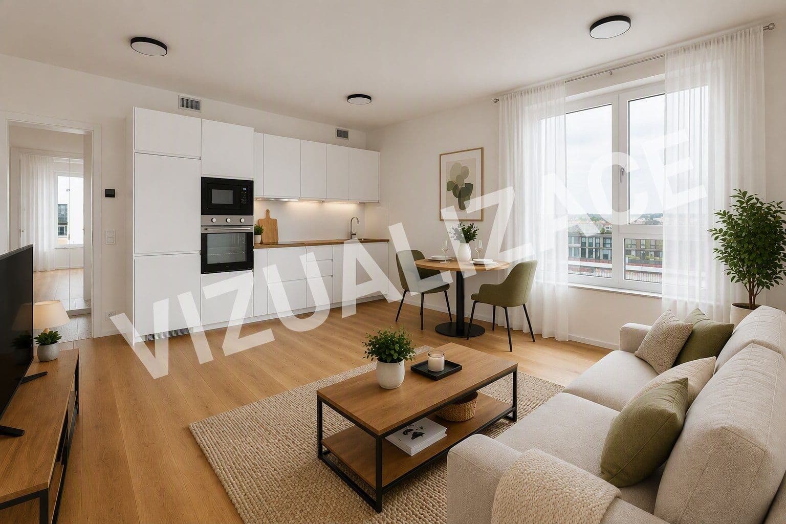 Pronájem bytu 1+kk 39 m², U Komína, Praha, Praha Pronájem bytu 1+kk 39 m², U Komína, Praha, Praha