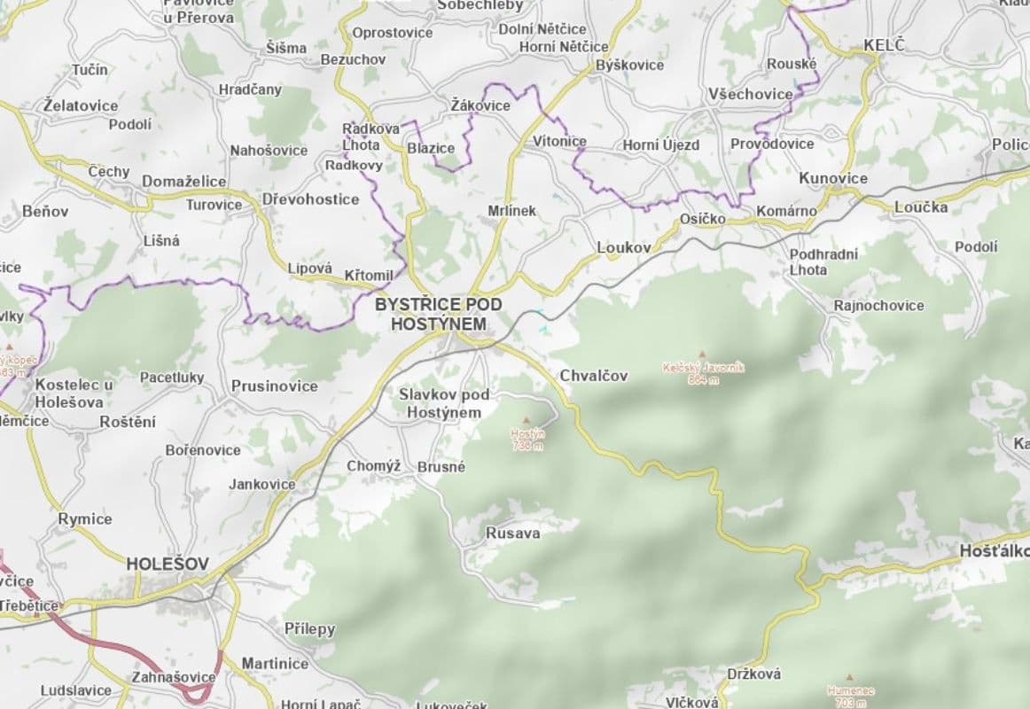 Prodej pozemku 9.197 m², Chvalčov, Zlínský kraj Prodej pozemku 9.197 m², Chvalčov, Zlínský kraj