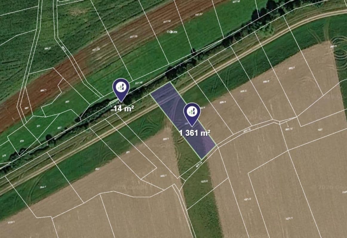 Prodej pozemku 1.362 m², Osek, Plzeňský kraj Prodej pozemku 1.362 m², Osek, Plzeňský kraj