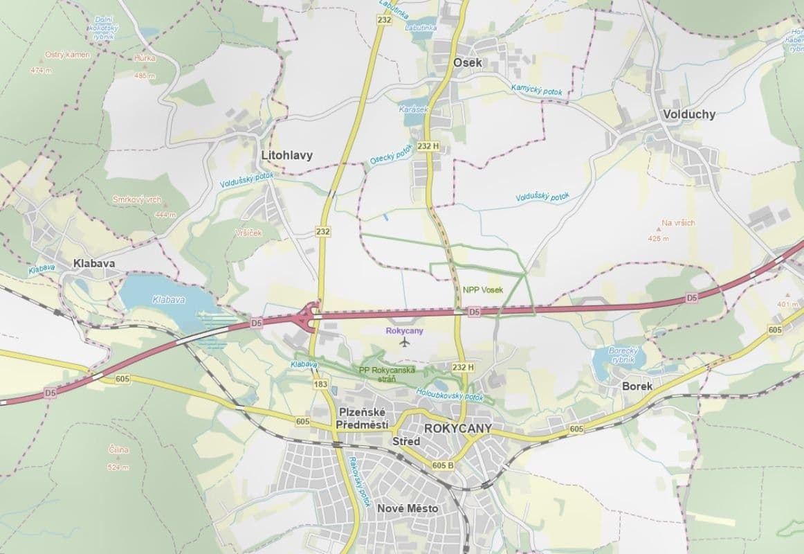 Prodej pozemku 1.362 m², Osek, Plzeňský kraj Prodej pozemku 1.362 m², Osek, Plzeňský kraj