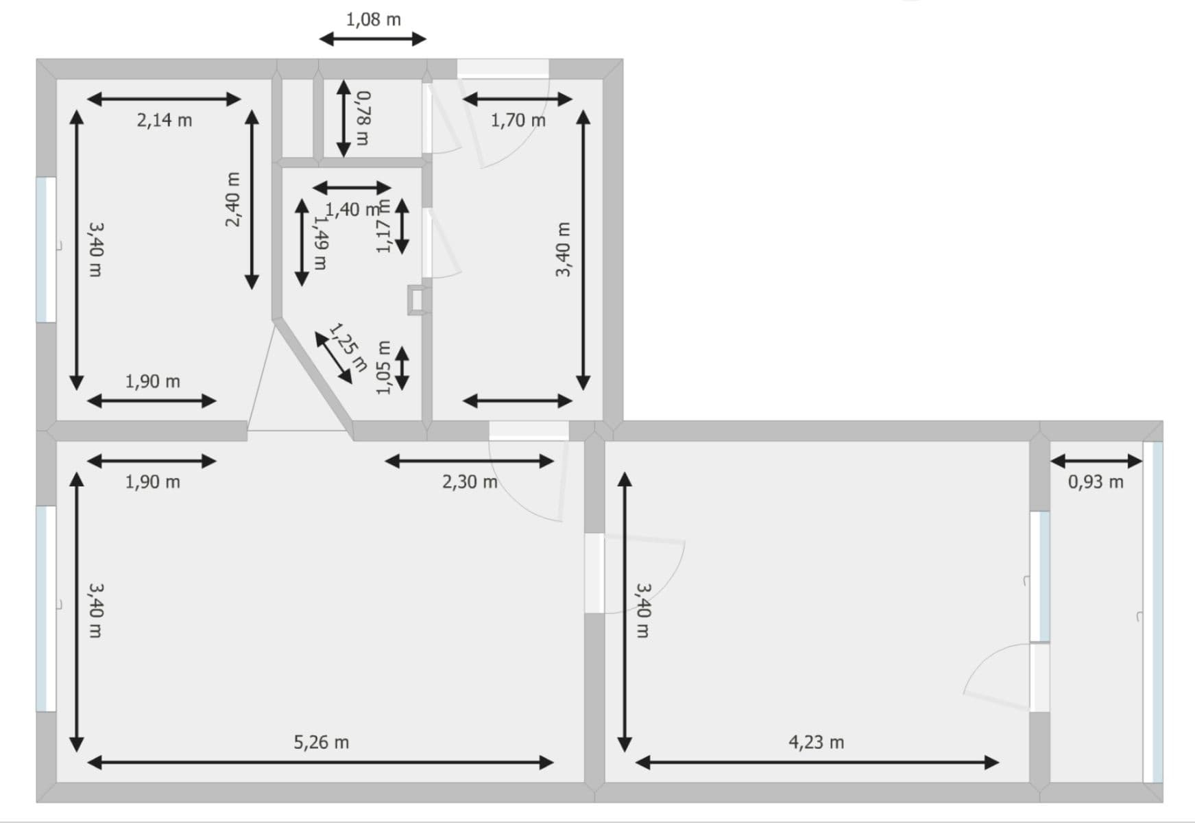 Prodej bytu 2+1 55 m², Štefánikova, Kralupy nad Vltavou, Středočeský kraj Prodej bytu 2+1 55 m², Štefánikova, Kralupy nad Vltavou, Středočeský kraj