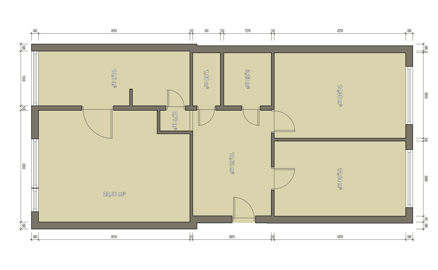 Pronájem bytu 3+1 75 m², Hekrova, Praha, Praha Pronájem bytu 3+1 75 m², Hekrova, Praha, Praha