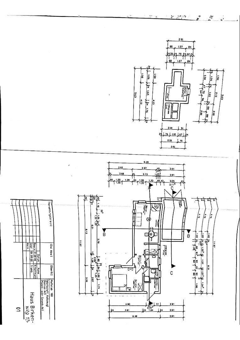 Prodej domu 46 m², pozemek 500 m², Zschepplin, Sasko Prodej domu 46 m², pozemek 500 m², Zschepplin, Sasko