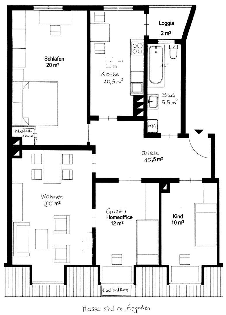 Prodej bytu 4+1 90 m², München, Bavorsko Prodej bytu 4+1 90 m², München, Bavorsko