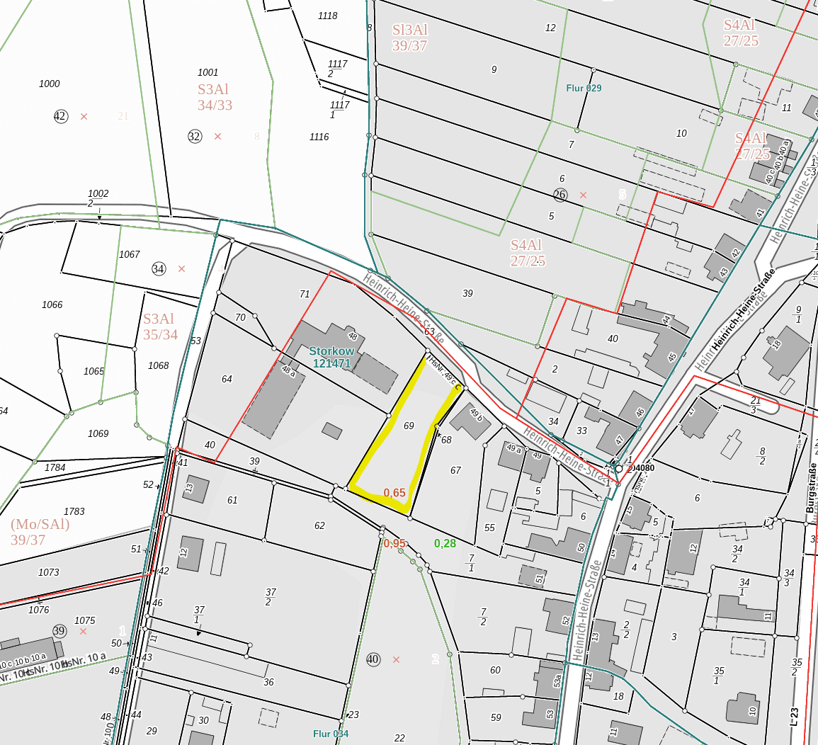 Prodej pozemku 1.300 m², Heinrich-Heine-Straße 49c, Storkow (Mark), Braniborsko Prodej pozemku 1.300 m², Heinrich-Heine-Straße 49c, Storkow (Mark), Braniborsko