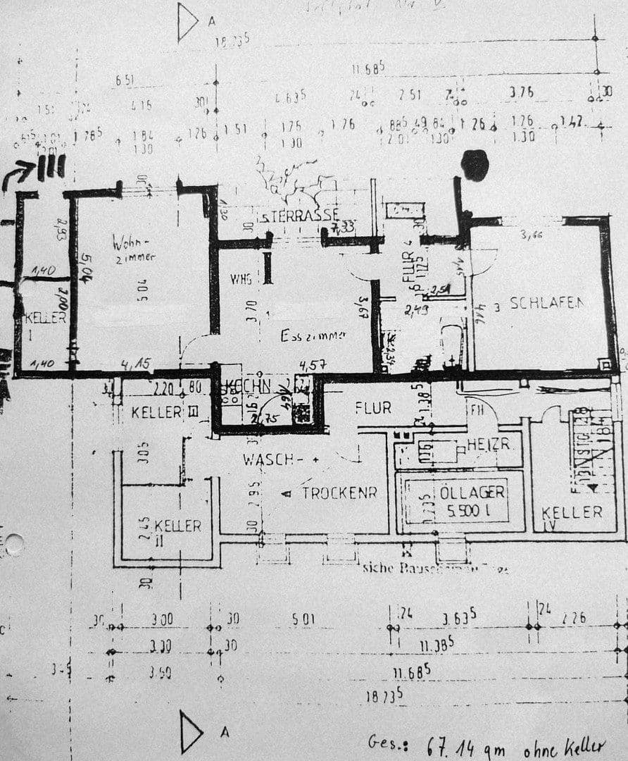 Prodej bytu 2+kk 68 m², Taunusstein, Hessen Prodej bytu 2+kk 68 m², Taunusstein, Hessen