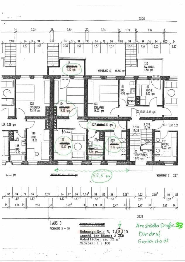 Prodej bytu 2+1 53 m², Arnstädter Str. 33, Ohrdruf, Durynsko Prodej bytu 2+1 53 m², Arnstädter Str. 33, Ohrdruf, Durynsko