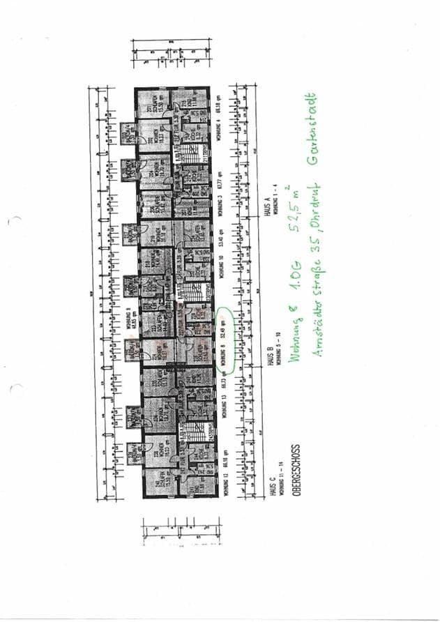 Prodej bytu 2+1 53 m², Arnstädter Str. 33, Ohrdruf, Durynsko Prodej bytu 2+1 53 m², Arnstädter Str. 33, Ohrdruf, Durynsko
