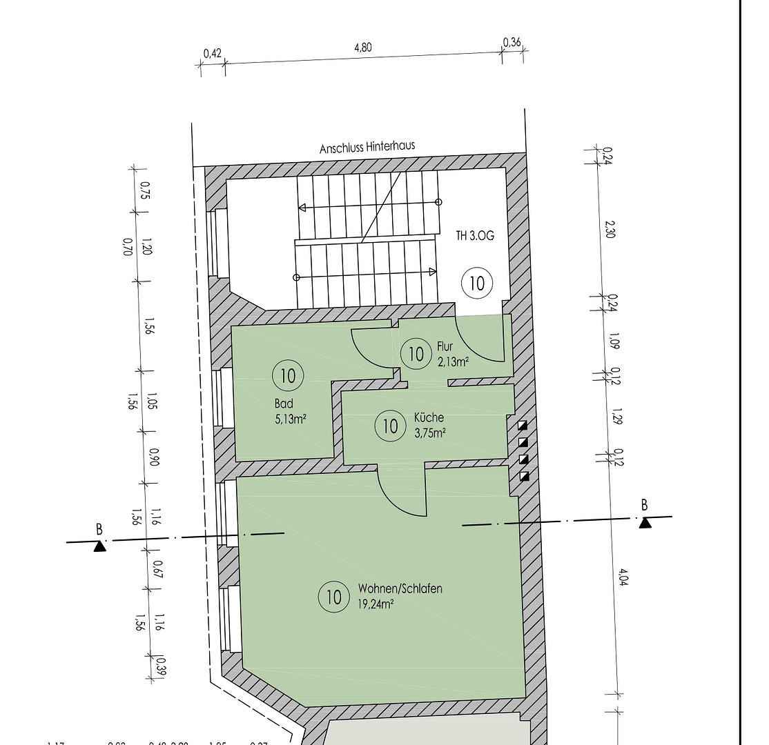 Pronájem bytu 1+1 31 m², Fürstenwalde nad Sprévou, Braniborsko Pronájem bytu 1+1 31 m², Fürstenwalde nad Sprévou, Braniborsko